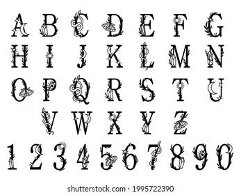 Wicrcraft alphabet fonts